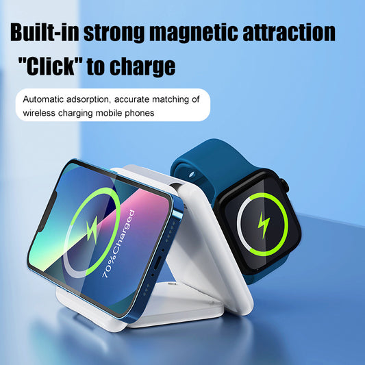 Folding Wireless Charger 3-in-1